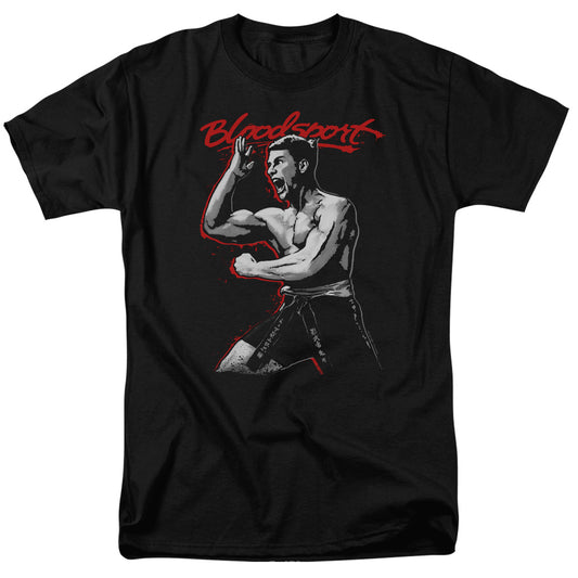 Bloodsport™ Action Movie Shirt - Martial Arts Shirt - Jean Claude Van Damme - Adult Unisex Short Sleeve T-Shirt - Loud Mouth