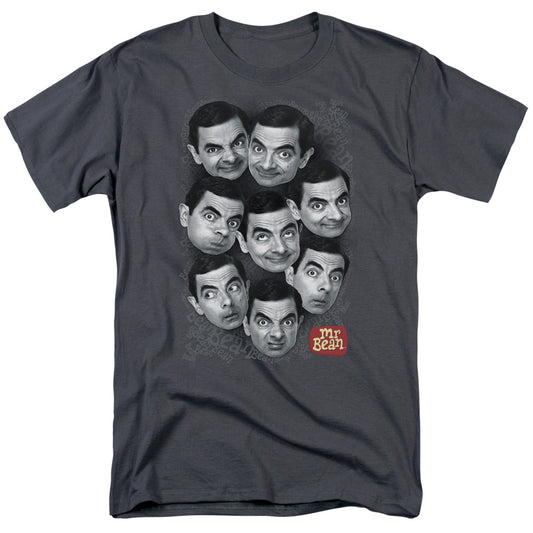 Mr Bean™ Shirt - Officially Licensed - Heads - Adult Unisex Short Sleeve T-Shirt