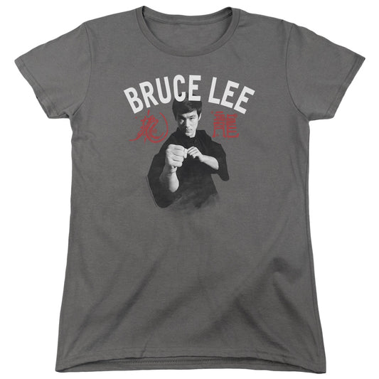 Bruce Lee - Women's Tee - Short Sleeve Women's T-Shirt Tee - Loose Fit - Ready - Officially Licensed