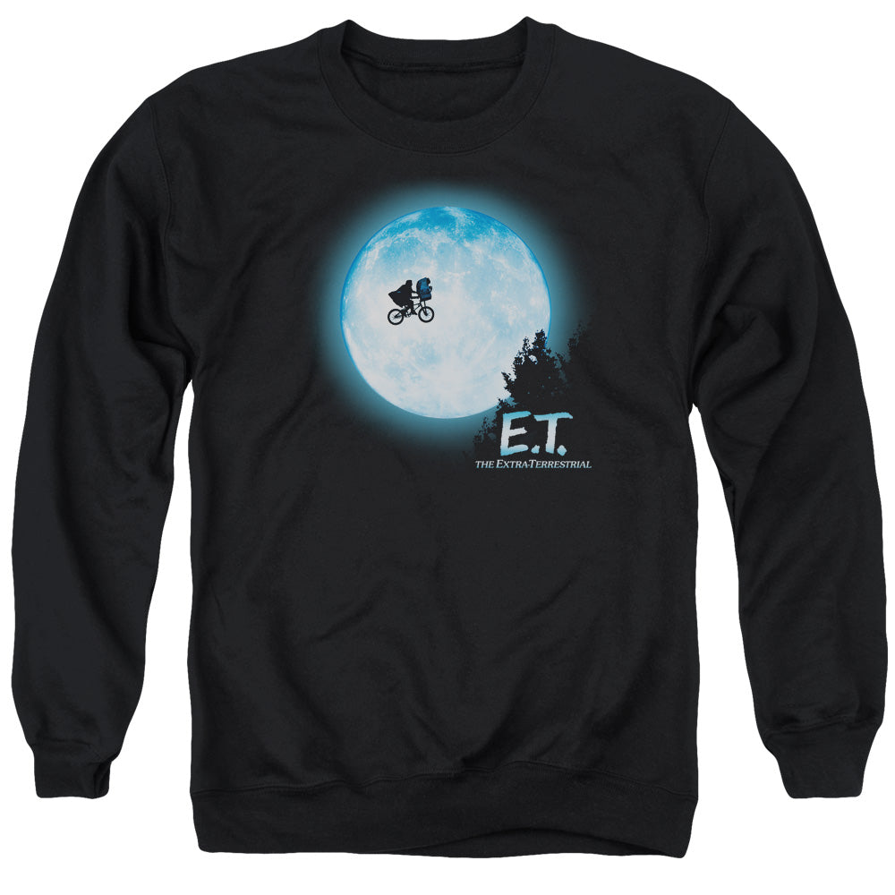 E.T.™ Movie Sweatshirt - Officially Licensed - Moon Scene - Officially Licensed - Adult Unisex Crewneck Sweatshirt
