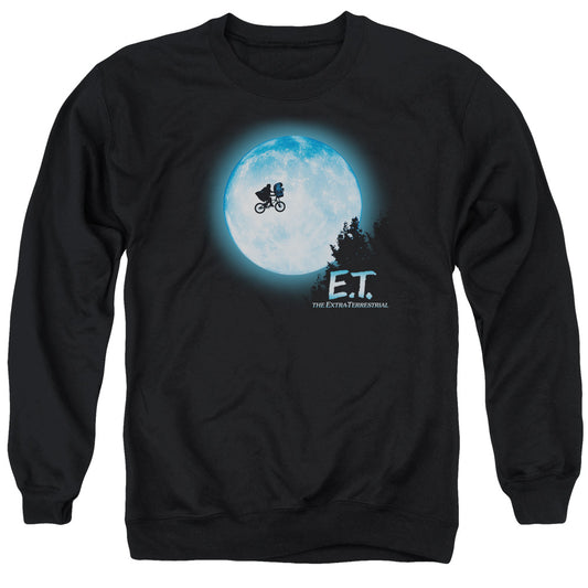 E.T.™ Movie Sweatshirt - Officially Licensed - Moon Scene - Officially Licensed - Adult Unisex Crewneck Sweatshirt