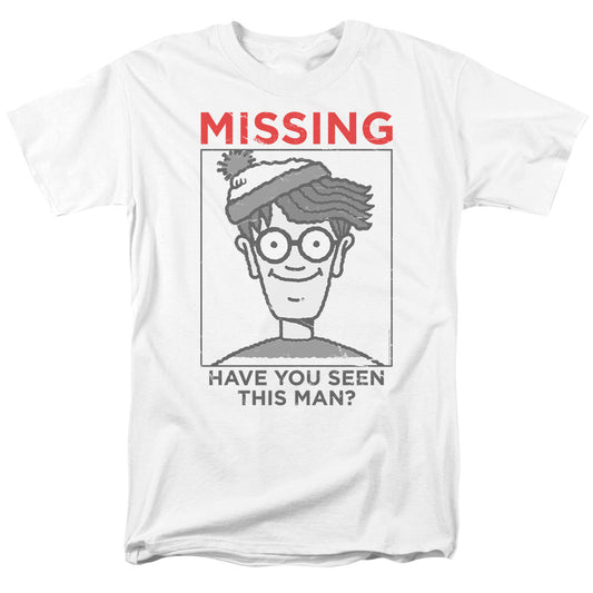 Where's Waldo™ Shirt - Officially Licensed - Missing - Adult Unisex Short Sleeve T-Shirt