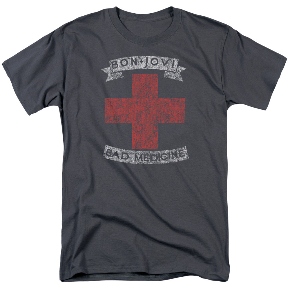 Bon Jovi™ Shirt - Officially Licensed - Adult Unisex/Men/Women Short Sleeve T-Shirt - Bad Medicine