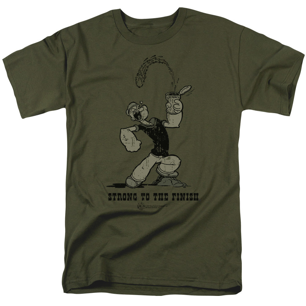 Popeye™ Shirt - Strong To The Finish - Unisex Adult Short Sleeve T-Shirt