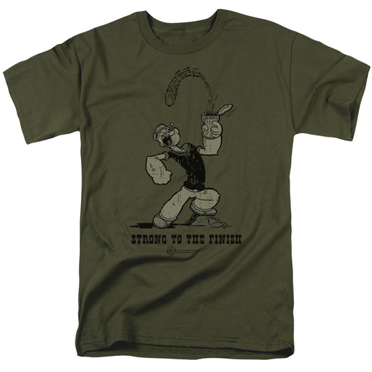 Popeye™ Shirt - Strong To The Finish - Unisex Adult Short Sleeve T-Shirt