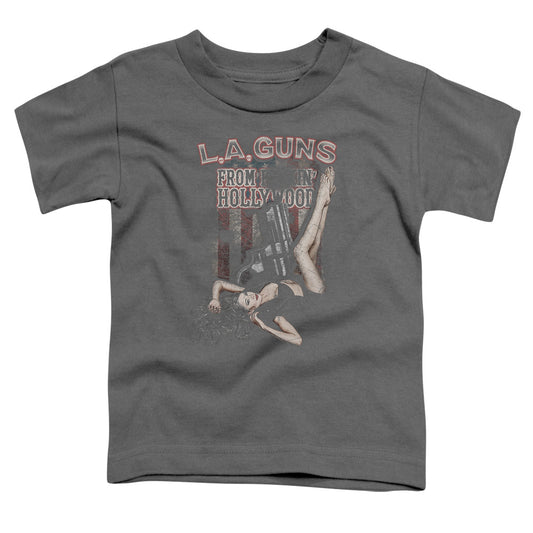 L.A. Guns™ Toddler Kids Shirt (Ages 2-4) - Officially Licensed - From Hollywood - Toddler Short Sleeve T-Shirt - Size 2t 3t 4t