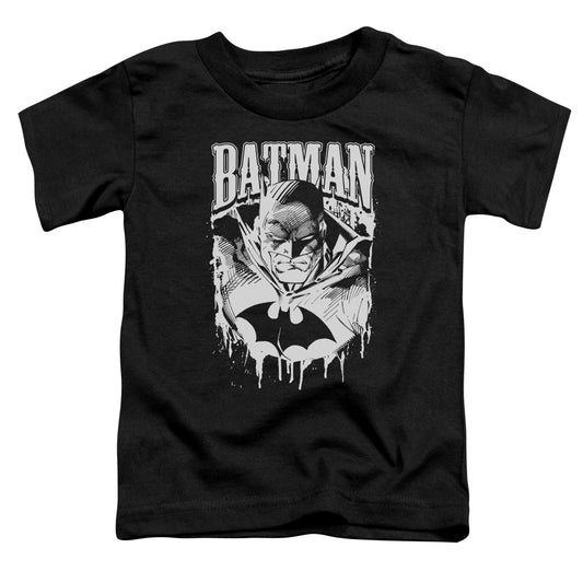 Batman - Bat Metal Short Sleeve Toddler Tee - Forces Of Mankind