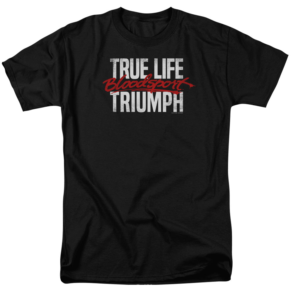 Bloodsport™ Action Movie Shirt - Martial Arts Shirt - Jean Claude Van Damme - Adult Unisex Short Sleeve T-Shirt - True Story