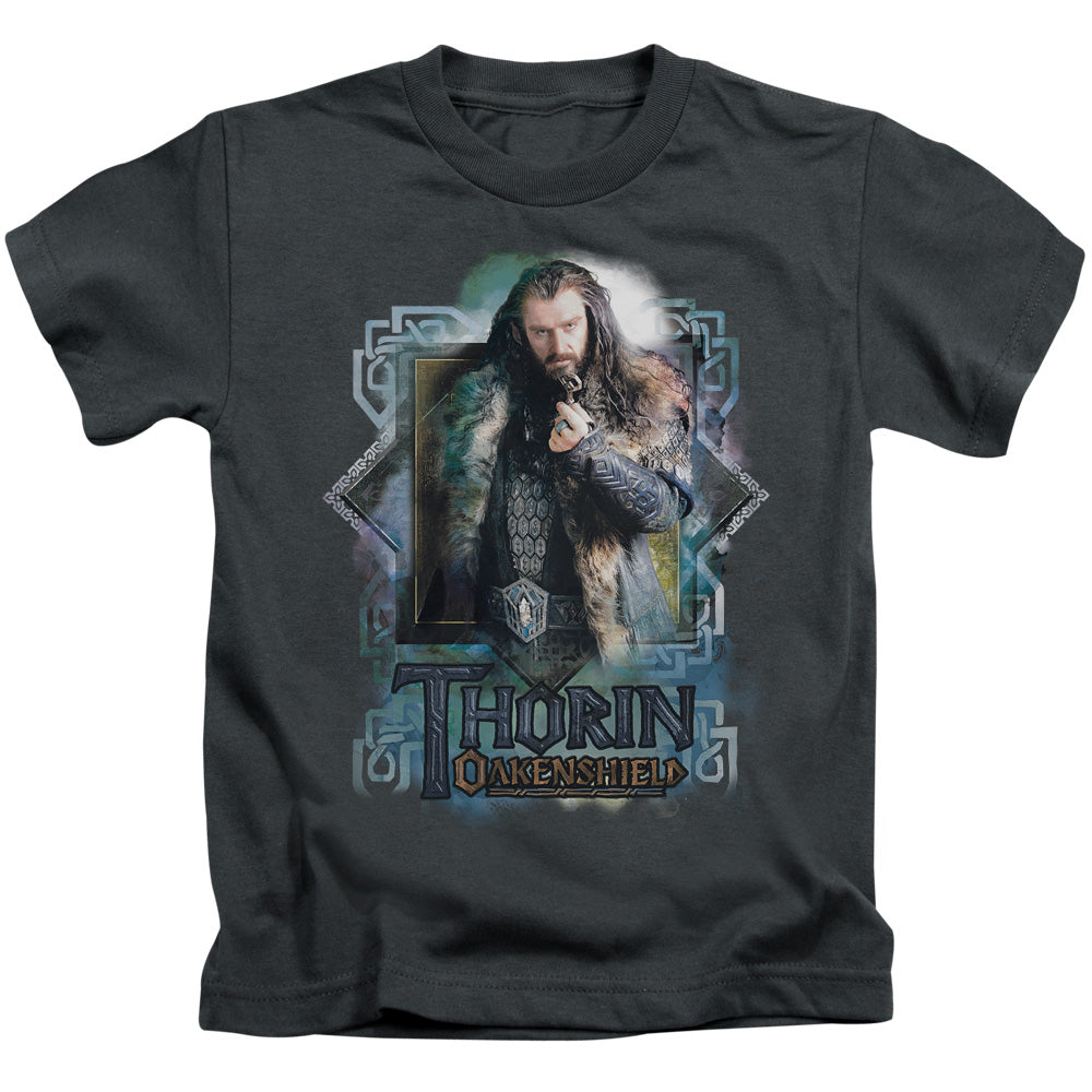 The Hobbit™ - Juvenile Kids T-Shirt (Ages 4-7) - Short Sleeve Juvenile T Shirt - Thorin Oakenshield - Officially Licensed - Size 4 5 6 7