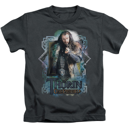 The Hobbit™ - Juvenile Kids T-Shirt (Ages 4-7) - Short Sleeve Juvenile T Shirt - Thorin Oakenshield - Officially Licensed - Size 4 5 6 7