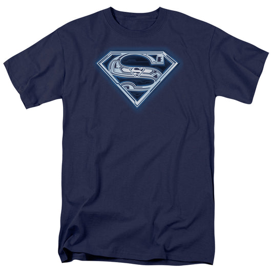 Superman™ Shirt - Officially Licensed - DC Comics - Cyber Shield - Adult Unisex Short Sleeve T-Shirt