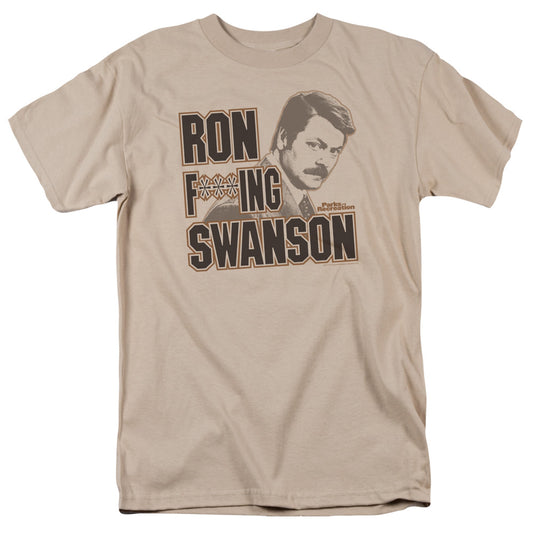 Parks And Recreation™ Shirt Officially Licensed - Parks And Rec - Parks N Rec - Ron F***Ing Swanson - Adult Unisex Short Sleeve T-Shirt