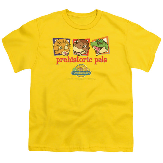 Land Before Time - Youth Kids T-Shirt (Ages 7+) - Short Sleeve Youth T-Shirt Tee - Prehistoric Pals - Officially Licensed - S M L XL