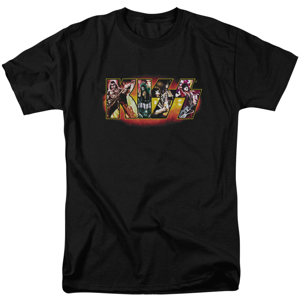 KISS™ Shirt - Officially Licensed - Adult Unisex Short Sleeve T-Shirt - Stage Logo