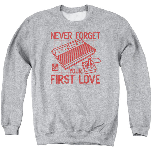 Atari - Adult Unisex Crewneck Sweatshirt - First Love - Officially Licensed - S M L XL 2XL 3XL
