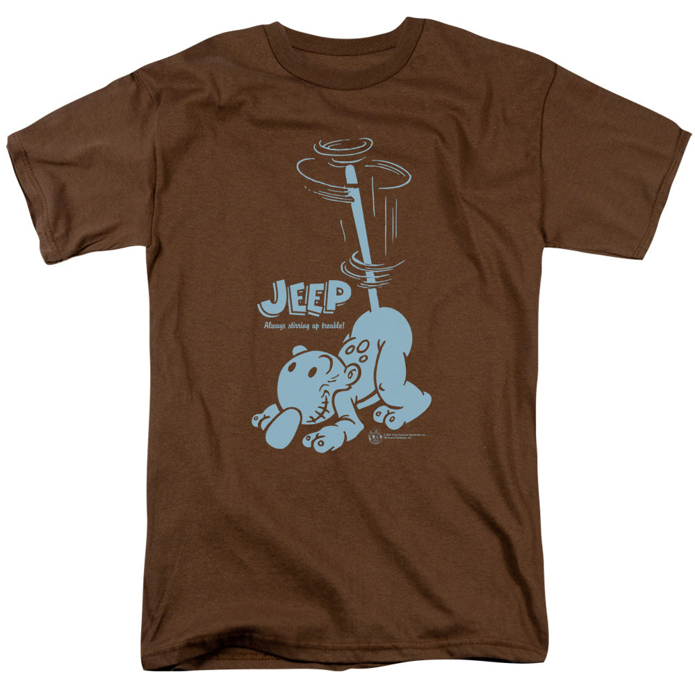 Popeye™ Shirt - Officially Licensed - Trouble - Adult Unisex Short Sleeve T-Shirt