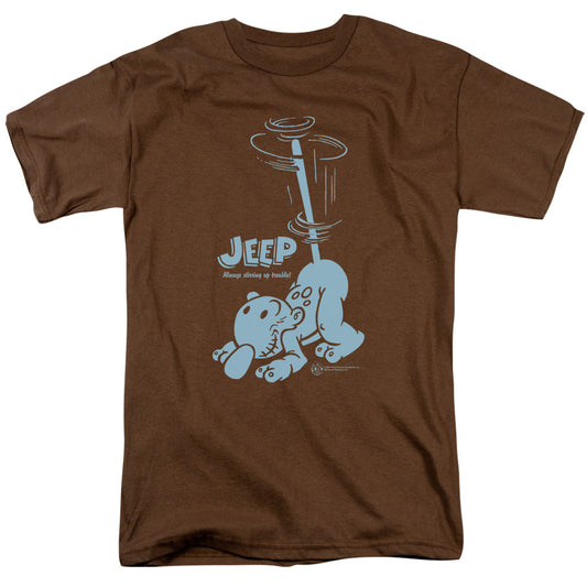 Popeye™ Shirt - Officially Licensed - Trouble - Adult Unisex Short Sleeve T-Shirt