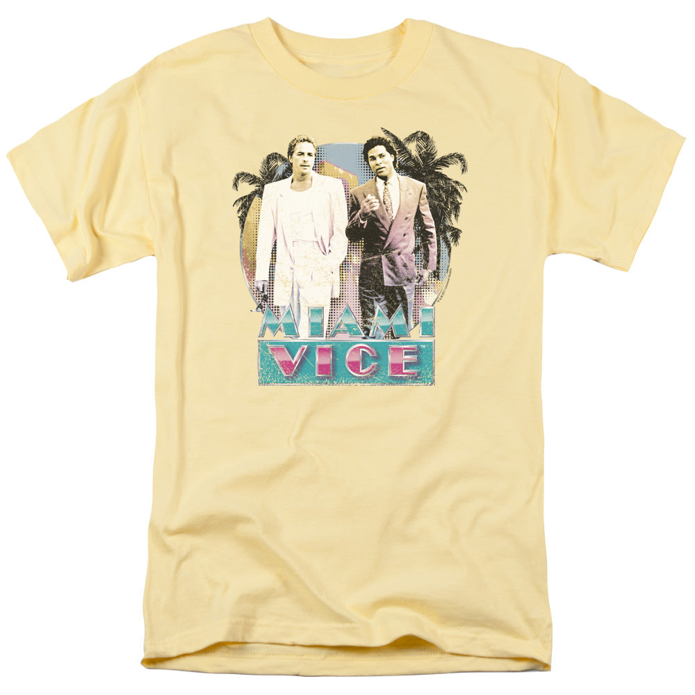 Miami Vice™ Shirt - Officially Licensed - Adult Unisex Short Sleeve T-Shirt - 80 S Love