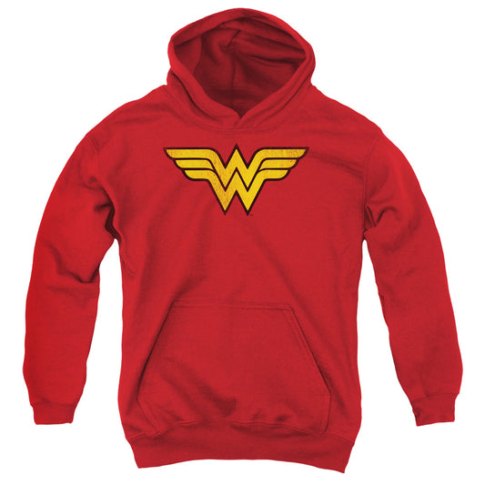Wonder Woman™ - Youth Pull Over Hoodie - Kids Hoodie - Logo Dist - Officially Licensed - S M L XL