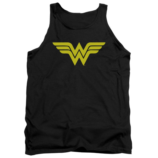 Wonder Woman™ Tank Top - Officially Licensed - DC Comics Vintage - Logo Black - Adult Unisex Tank Top
