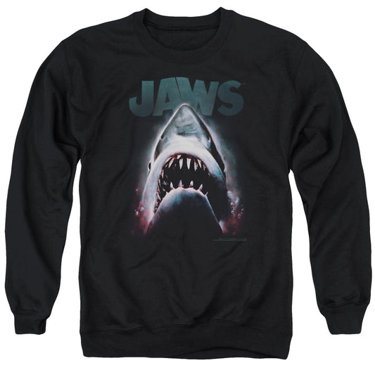 Jaws™ - Adult Unisex Sweatshirt - Crewneck Sweater Sweat Shirt Movie - Terror In The Deep - Officially Licensed