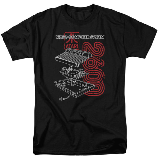 Atari™ Shirt - Officially Licensed - Game Shirt - Geek Shirt - Gamer Shirt - Gaming Shirt - Streamer Shirt - Adult Unisex Short Sleeve T-Shirt - 2600