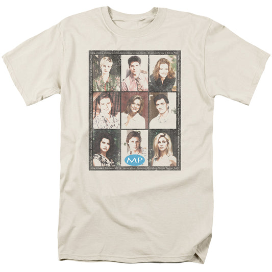 Melrose Place™ TV Show Shirt - Season 2 Cast Squared - Officially Licensed - Adult Unisex Short Sleeve T-Shirt