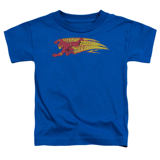 The Flash™ - Toddler Kids T-Shirt (Ages 2-4) - Short Sleeve Toddler Tee - Fastest Man Alive - Vintage - Officially Licensed - 2T 3T 4T