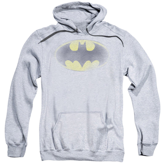 Batman - Faded Logo Adult Pull Over Hoodie - Forces Of Mankind