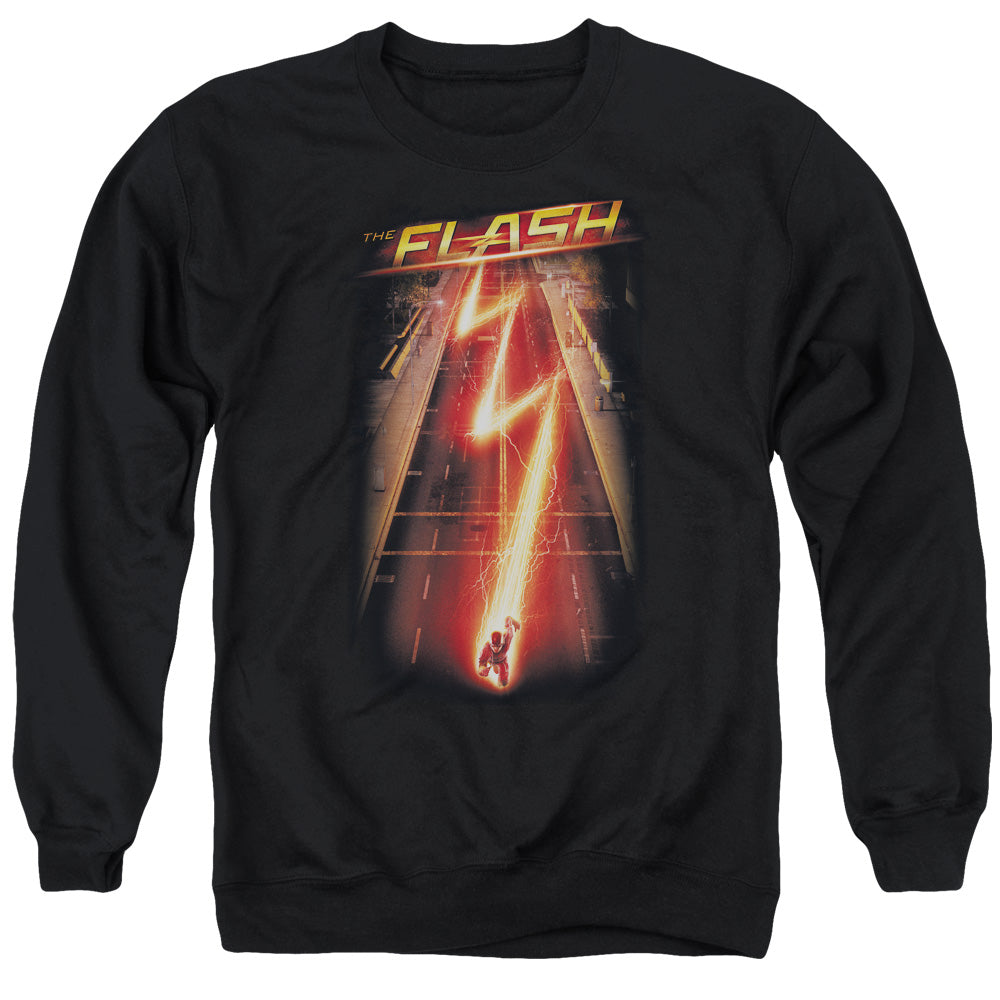 The Flash™ - Adult Unisex Crewneck Sweatshirt - Lightning Sweater - Flash Ave - Officially Licensed - S M L XL 2XL 3XL