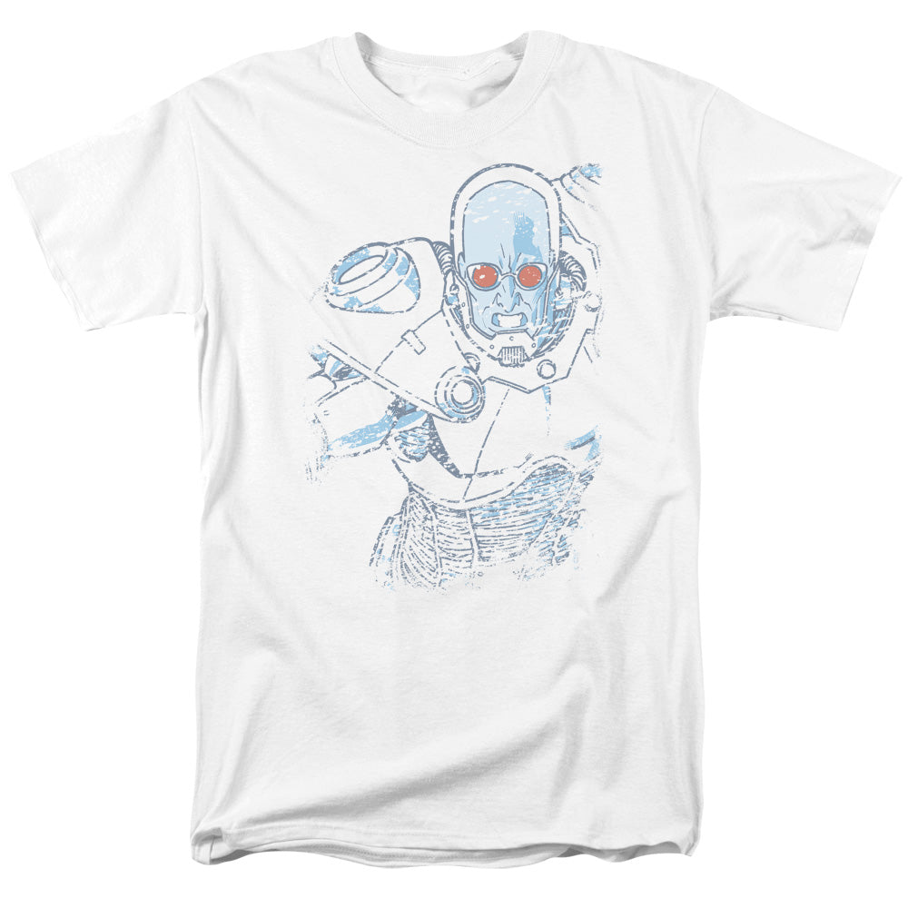 Mr. Freeze™ Batman™ Shirt - Officially Licensed - Snowblind Freeze - DC Comics Villain - Adult Unisex Short Sleeve T-Shirt