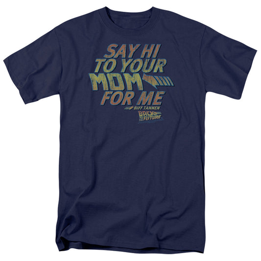 Back To The Future™ Shirt - Officially Licensed - Say Hi - Adult Unisex Short Sleeve T-Shirt