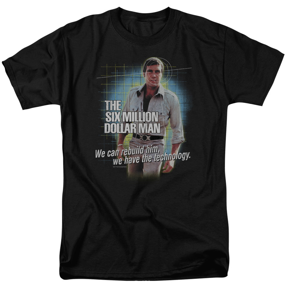 Six Million Dollar Man™ Shirt - Officially Licensed - Technology - Adult Unisex Short Sleeve T-Shirt