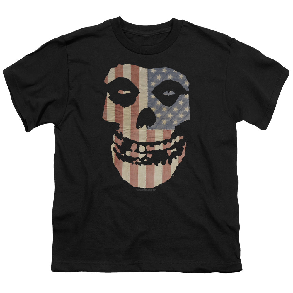 Misfits™ - Youth Kids T-Shirt (Ages 7+) - Short Sleeve Youth T Shirt - Fiend Flag - Officially Licensed - S M L XL