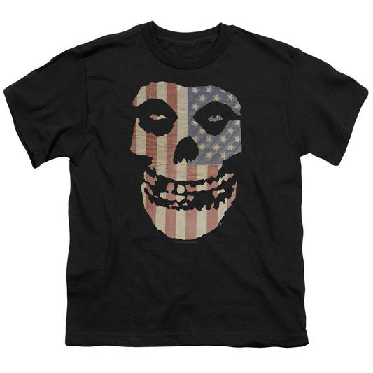 Misfits™ - Youth Kids T-Shirt (Ages 7+) - Short Sleeve Youth T Shirt - Fiend Flag - Officially Licensed - S M L XL