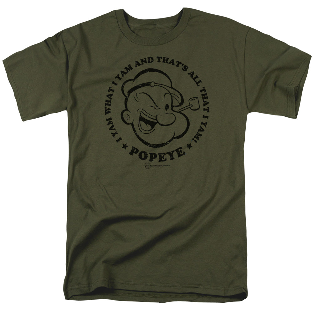 Popeye™ Shirt - Officially Licensed - I Yam - Adult Unisex Short Sleeve T-Shirt