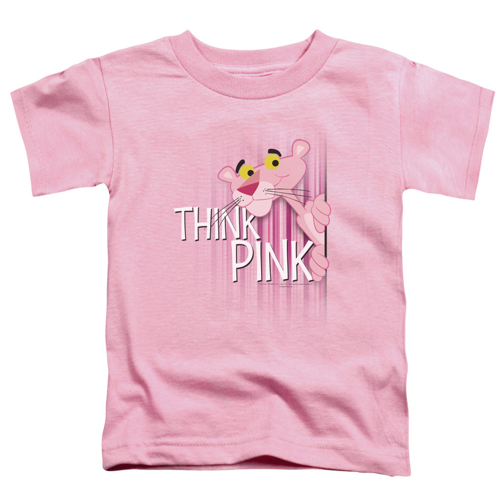 Pink Panther™ - Toddler Kids Shirt (Ages 2-4) - Short Sleeve Toddler Tee - Think Pink - Officially Licensed - 2t 3t 4t