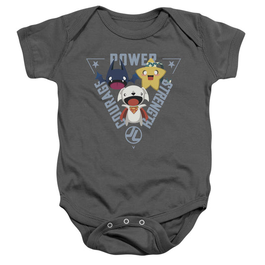 Justice League Of America™ Baby Onesie© - Officially Licensed - Power Trio - Infant Snapsuit, Baby Shower Gift, Baby Bodysuit, Girl, Boy