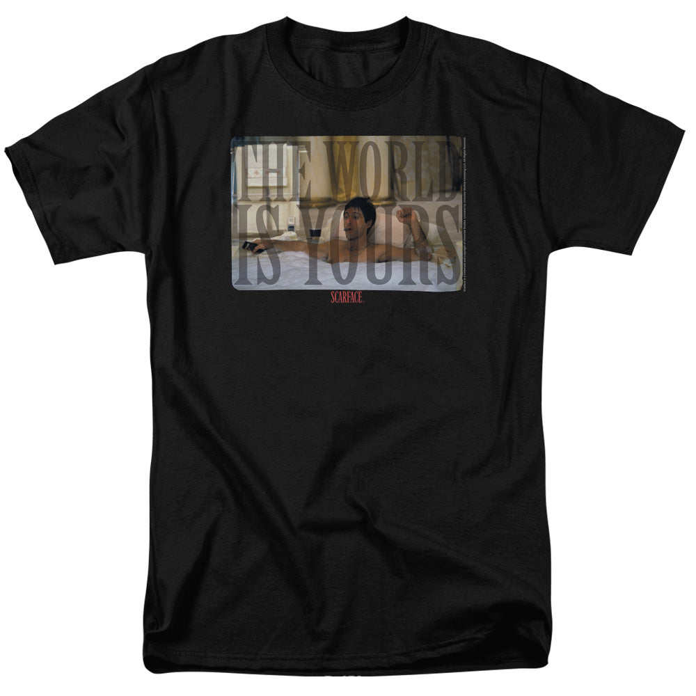 Scarface™ Crime Movie Shirt - Bathtub - Officially Licensed - Adult Unisex Short Sleeve T-Shirt