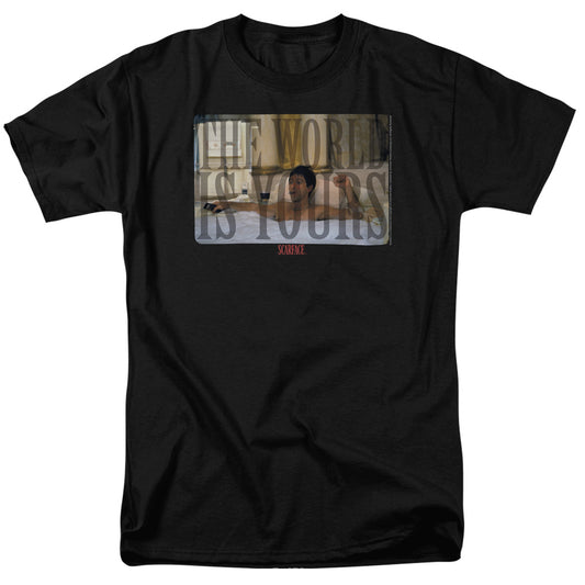 Scarface™ Crime Movie Shirt - Bathtub - Officially Licensed - Adult Unisex Short Sleeve T-Shirt