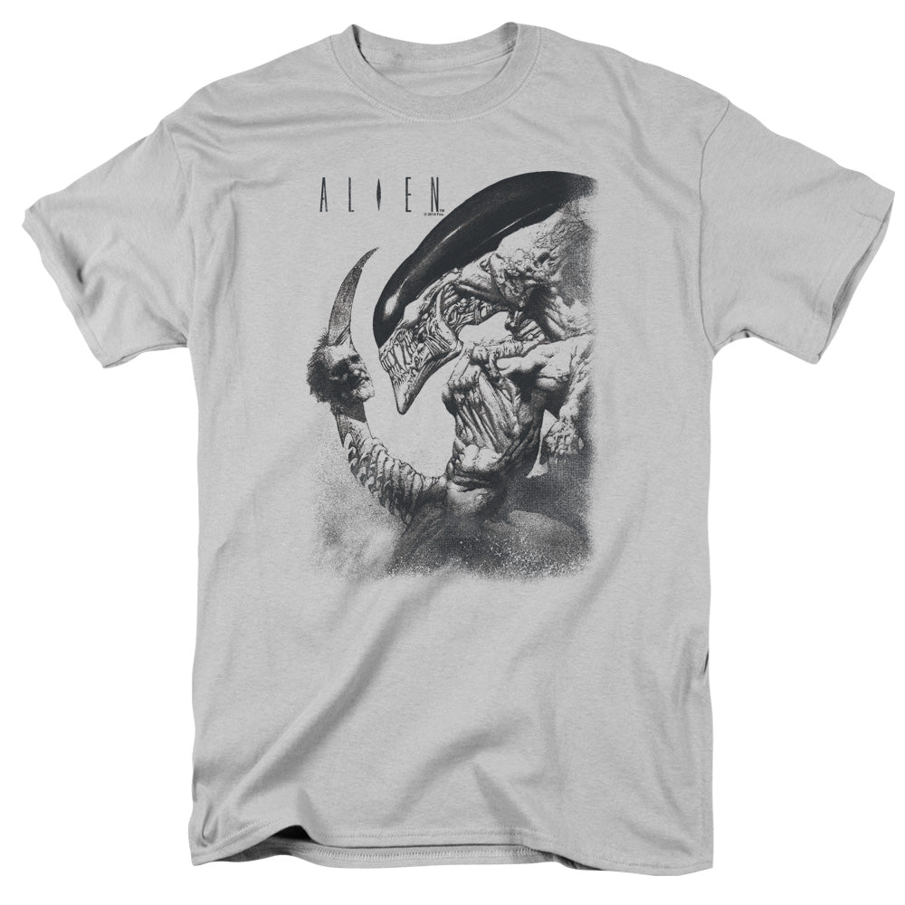 Alien™ Movie Shirt - Officially Licensed - Adult Unisex Short Sleeve T-Shirt - Alien Vs Predator, Xenomorph, Horror - Decapitated