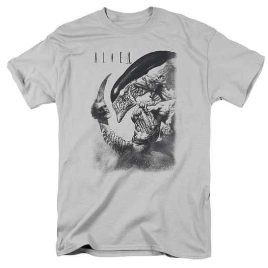 Alien™ Movie Shirt - Officially Licensed - Adult Unisex Short Sleeve T-Shirt - Alien Vs Predator, Xenomorph, Horror - Decapitated