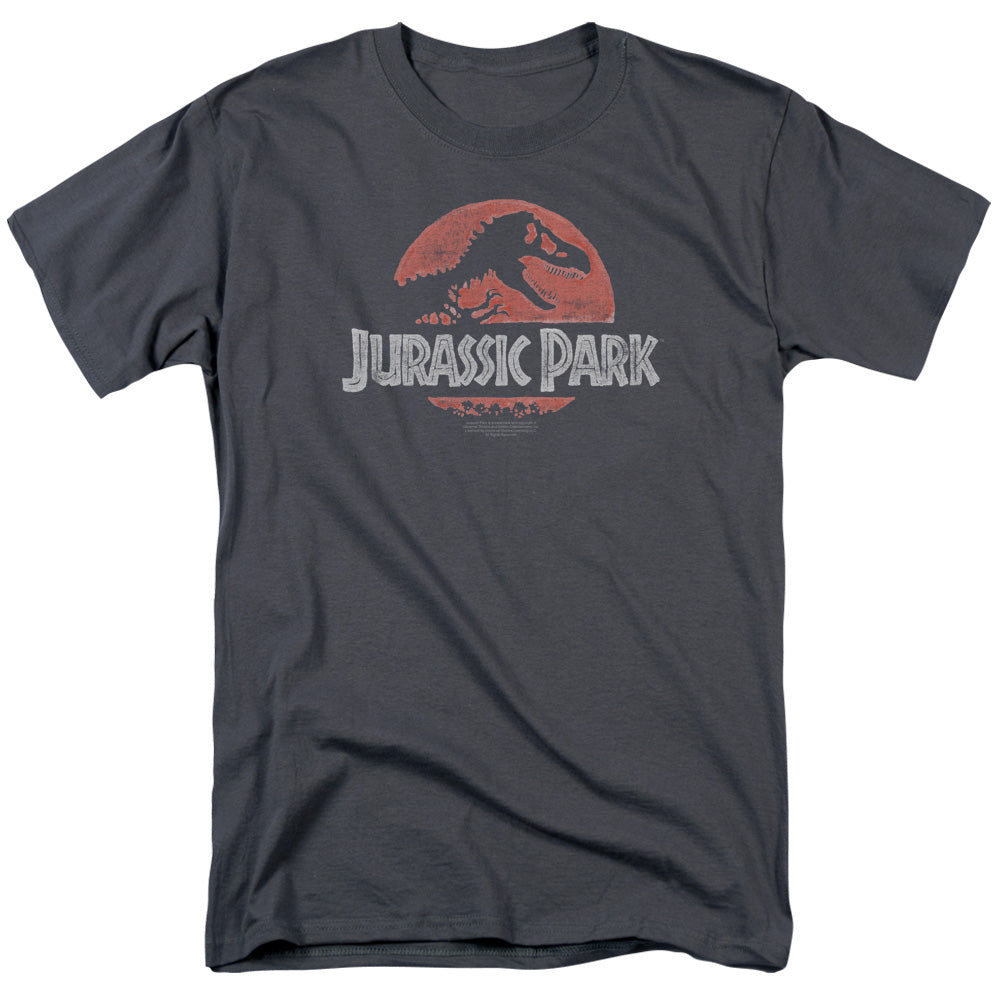Jurassic Park™ Shirt Vintage - Officially Licensed - Faded Logo - Adult Unisex Short Sleeve T-Shirt