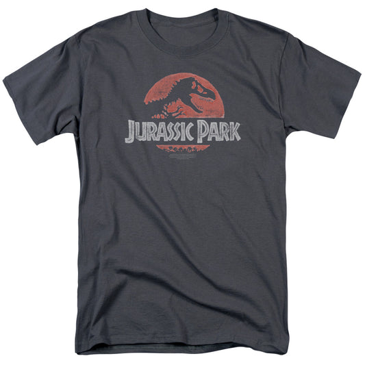 Jurassic Park™ Shirt Vintage - Officially Licensed - Faded Logo - Adult Unisex Short Sleeve T-Shirt