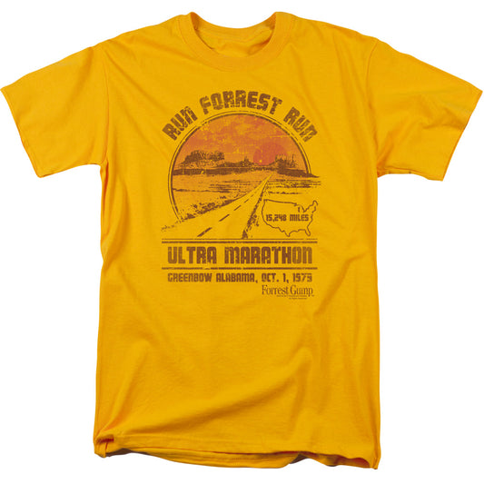Forrest Gump™ Shirt - Ultra Marathon - Officially Licensed - Adult Unisex Short Sleeve T-Shirt