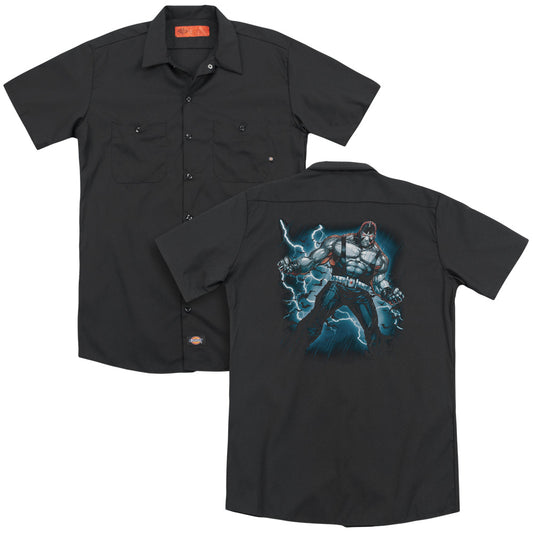 Batman - Stormy Bane (Back Print) Adult Work Shirt - Forces Of Mankind
