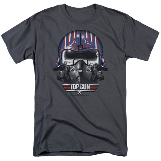Top Gun™ Movie Shirt - Maverick Helmet - Officially Licensed - Adult Unisex Short Sleeve T-Shirt