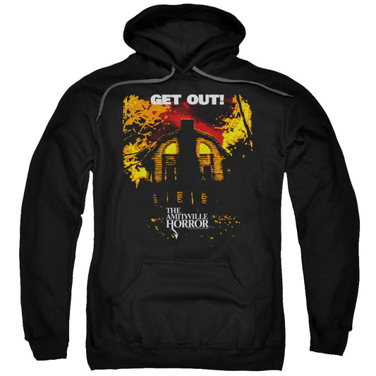 Amityville Horror - Get Out Adult Pull Over Hoodie - Forces Of Mankind