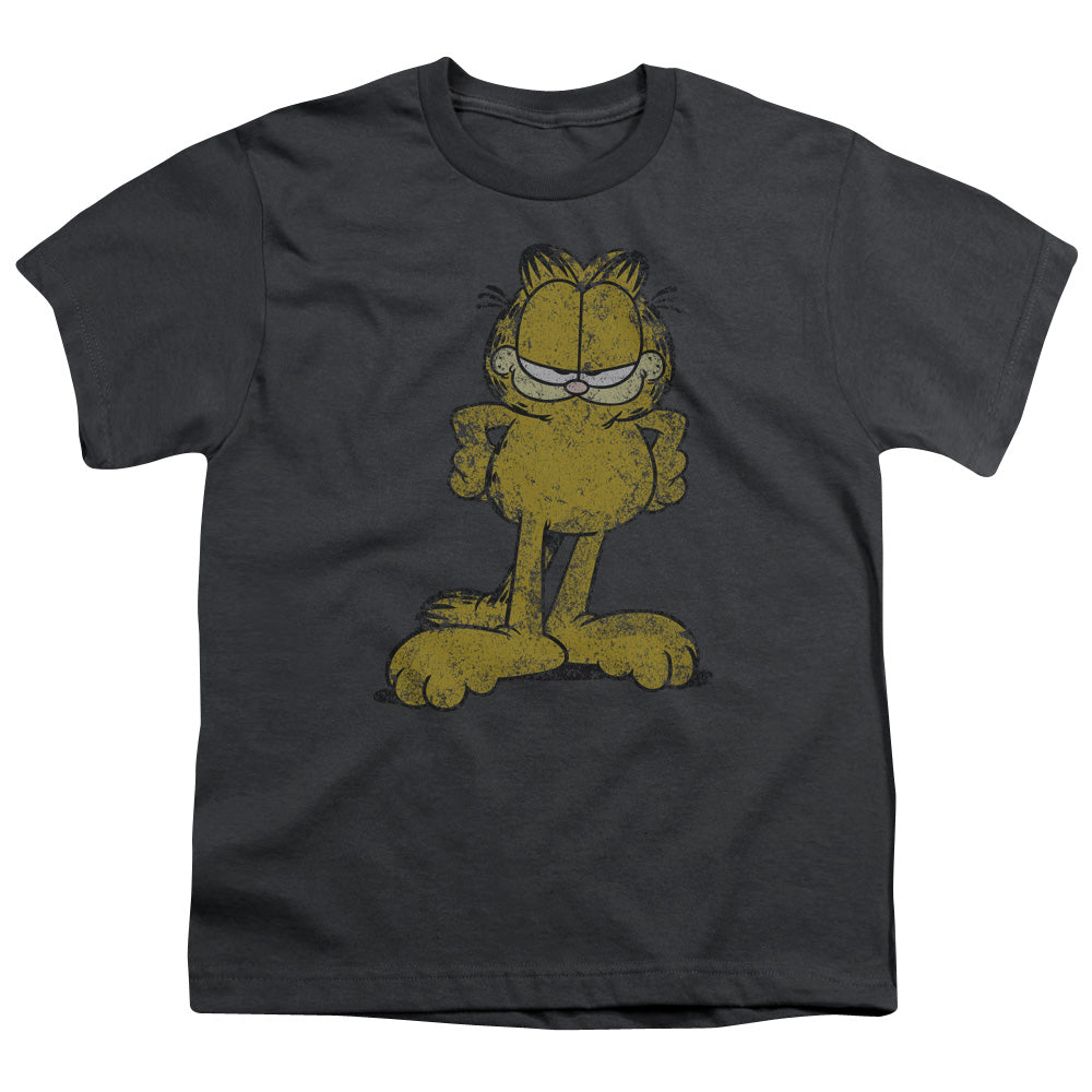 Garfield™ - Youth Kids T-Shirt (Ages 7+) - Short Sleeve Youth T Shirt - Big Ol' Cat - Officially Licensed - S M L XL