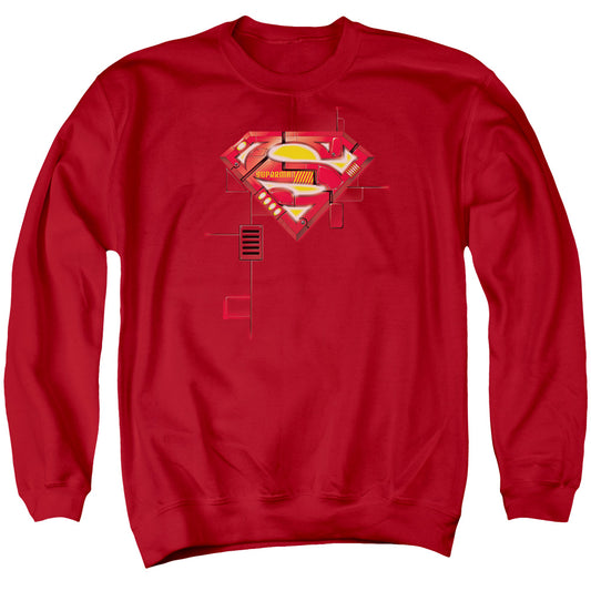 Superman - Super Mech Shield - Unisex Adult Crewneck Sweatshirt